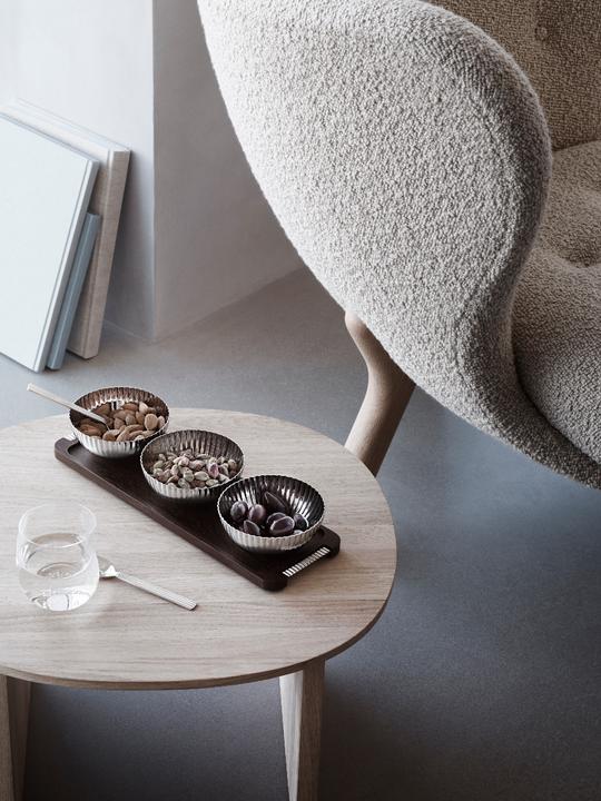 Produktbild Georg Jensen BERNADOTTE Drei Schalen auf Tablett
