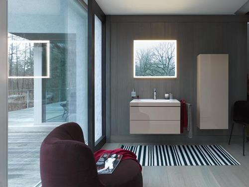 Actual product image Duravit Soap dispenser KARREE glass matt chrome