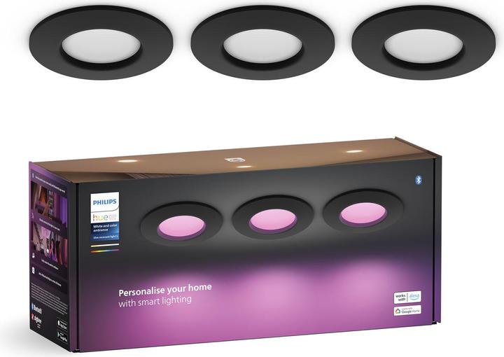 Image du produit Philips Hue White & Color Ambiance Slim Recessed (1200 lm)