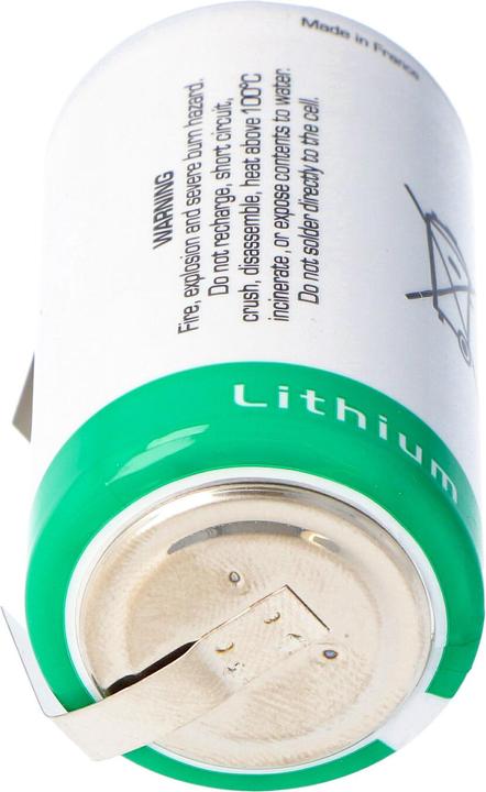 Actual product image Saft Batterie LSH 20, Primary LSH20 mit U-Lötfahnen (1 pcs., D, 13000 mAh)