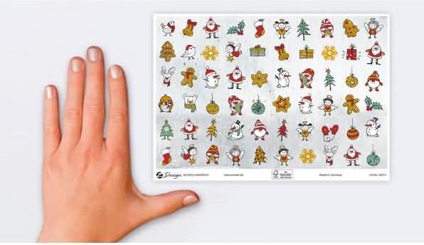 Produktbild Avery Weihnachtssticker