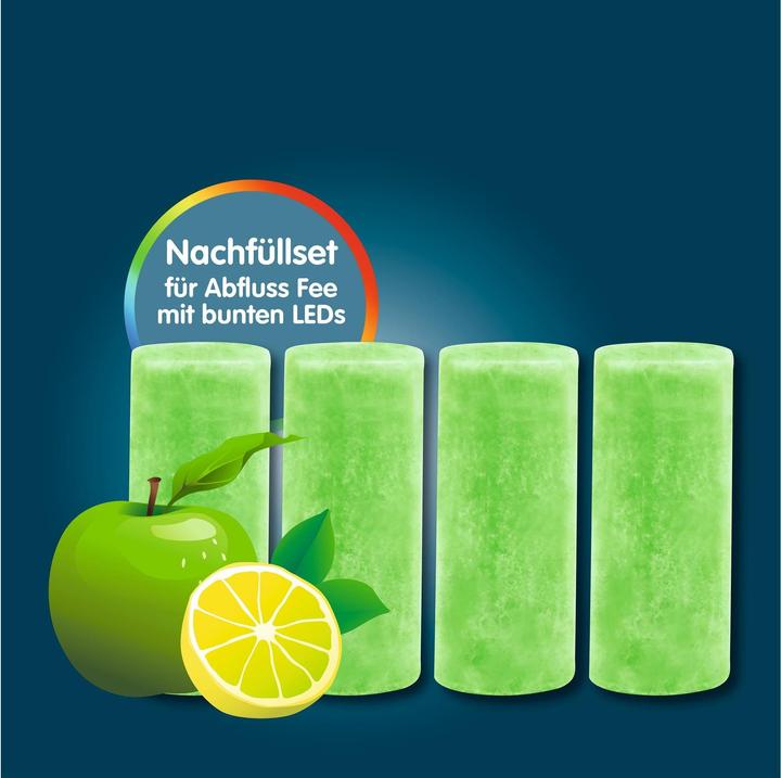 Produktbild Abfluss-Fee Duftstein Apfel-Zitrone 4 Stück