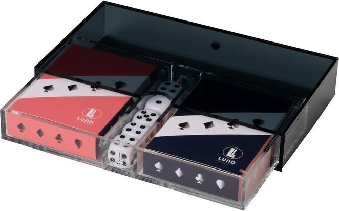 Actual product image Lund London Acrylic game, card set