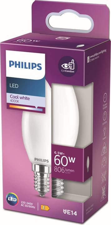 Produktbild Philips Lampe (E14, 6.50 W, 806 lm, 1 x, E)