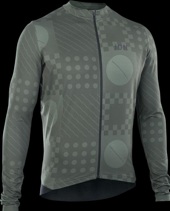 ION Bike Jersey VNTR Amp LS men - forest-green (48)