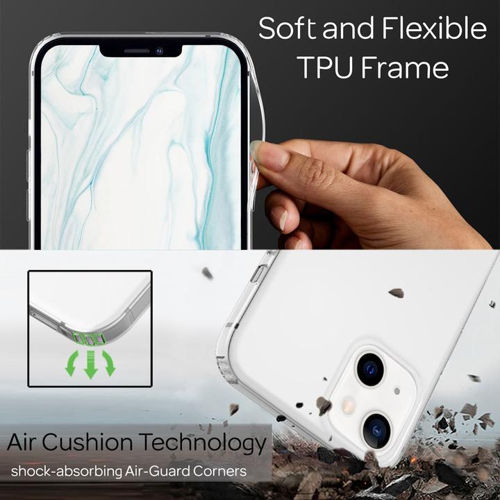 Actual product image Nalia Clear Transparent Hybrid Envelope (Apple iPhone 14)