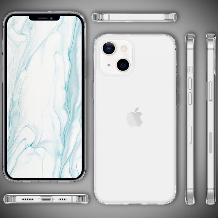 Actual product image Nalia Clear Transparent Hybrid Envelope (Apple iPhone 14)
