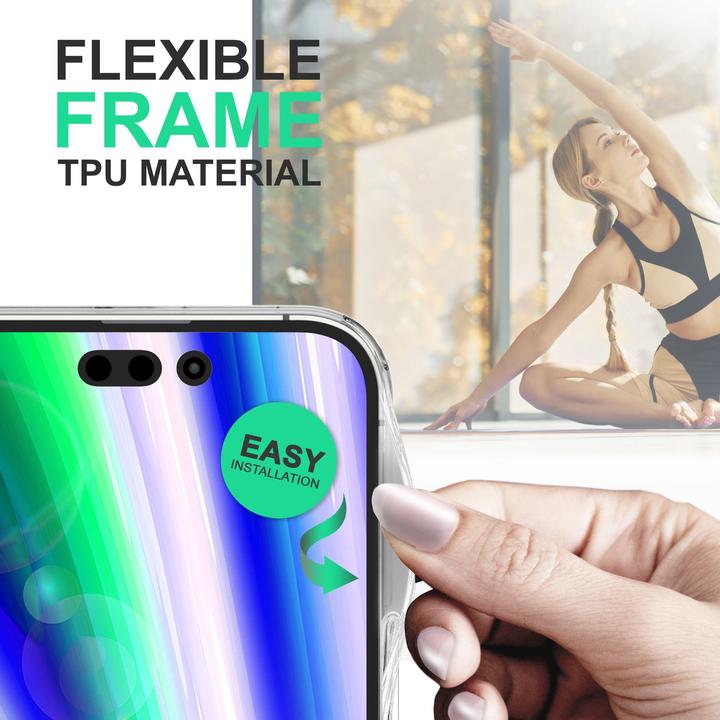 Produktbild Nalia Matte Klare Harte Hülle (Apple iPhone 14 Pro Max)