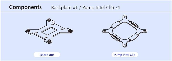 Produktbild Zalman ZM-1700MKB Intel Mounting Kit