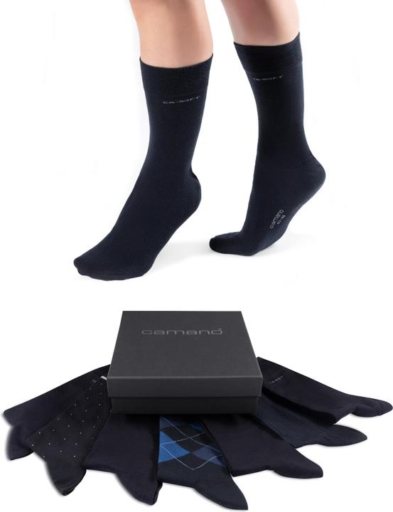 Produktbild Camano Men ca-soft different patterned Socken in Box 7p (7er Pack, 39, 42)