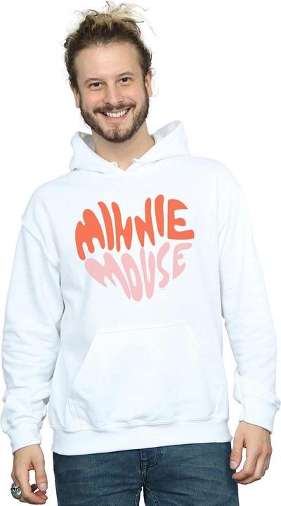 Immagine prodotto Disney Minnie Mouse Heart Shaped Felpa con Cappuccio Uomo (5XL)