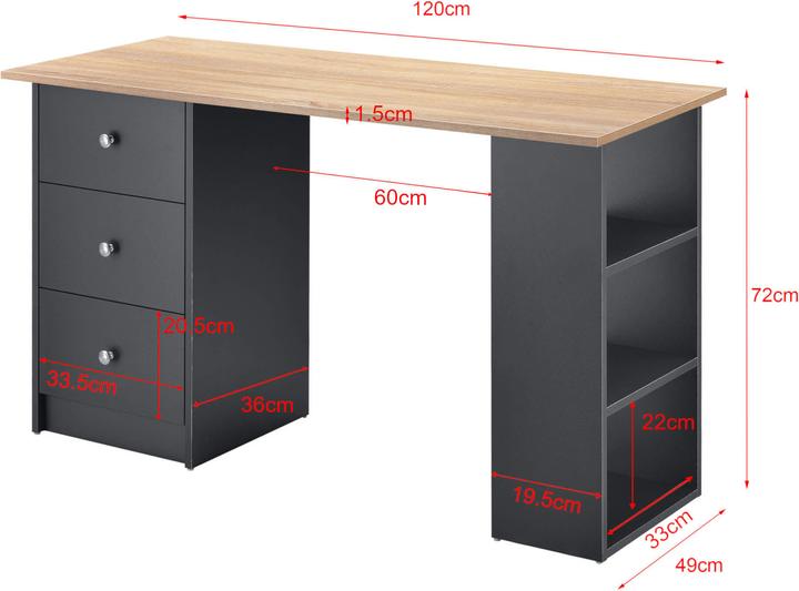 Produktbild En.Casa Lemberg (120 x 49 x 72 cm)