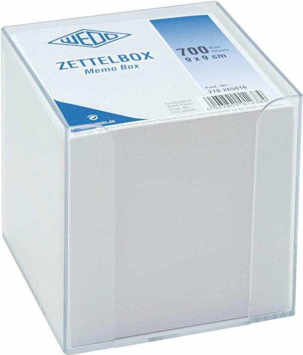 Wedo Zettelbox (9.5 x 9.5 x 9.5 cm)