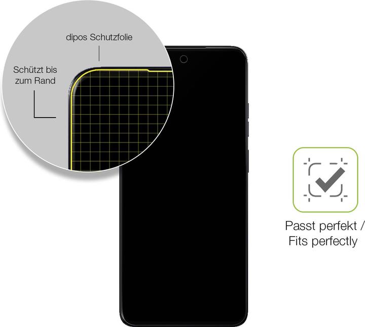 Immagine prodotto Dipos Full-Cover Pellicola Protettiva opaco (1 Pezzo/i, Motorola Moto G5)