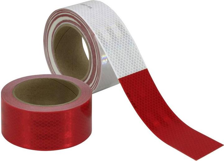 Produktbild 3M Diamond Grade™ 983-326 983326 Reflexfolie Rot, Weiss 45.7m (L x B) 45.7m x 50.8mm (50.80 mm)