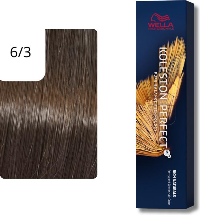Produktbild Wella Koleston Perfect Me+ Rich Naturals (6/3 dunkelblond gold)