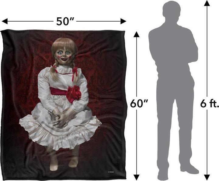 Actual product image Universal Textiles Doll Blanket (152 x 127 cm)