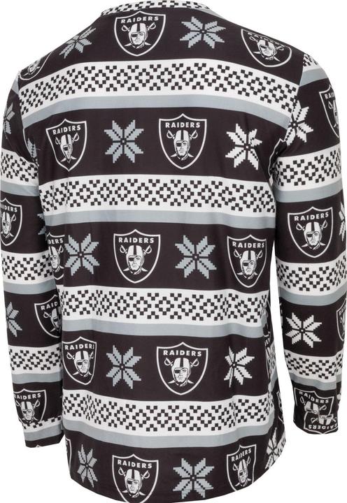 Produktbild Foco NFL Winter XMAS Pyjama Schlafanzug Las Vegas Raiders - L (L)
