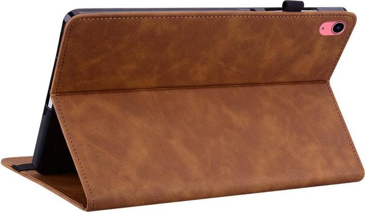 Actual product image Cover-Discount iPad 2022 (10.Gen) - protective cover with zipper bag brown (iPad 2022 (10th Gen))