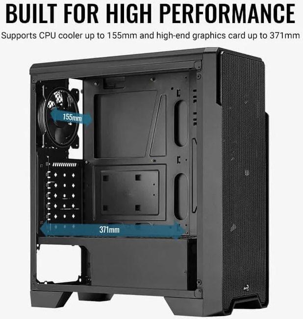 Produktbild AeroCool Ore Tempered Glass (mATX, Mini-ITX, ATX)