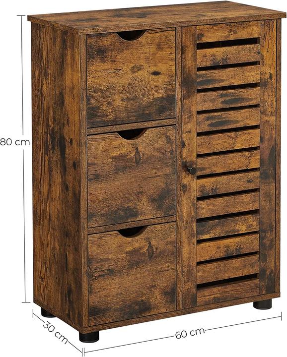 Immagine prodotto Vasagle Rustic (60 x 30 x 80 cm)