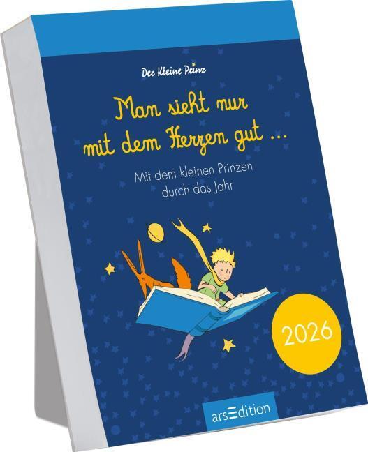 Actual product image Abreisskalender Man sieht nur mit dem Herzen gut... 2026 (German)