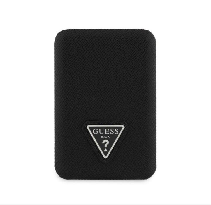 Produktbild Guess Power bank PU Grained Triangle Logo MagSafe Powerbank 5000mAh Black