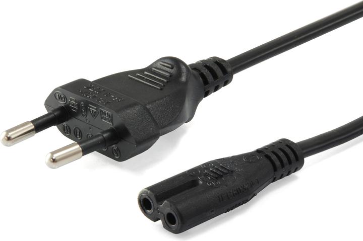 equip Prolunga a Y IEC -> 2pin St/Bu (3 m, C7)