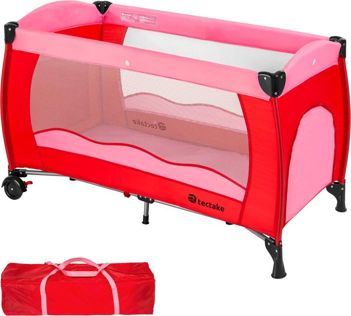 Produktbild tectake Kinderreisebett mit Transporttasche