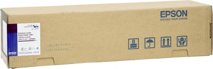 Image du produit Epson Papier photo lustré Premium, 260g/m2, 24", 30,5m (260 g/m², 3050 cm, 61 cm)