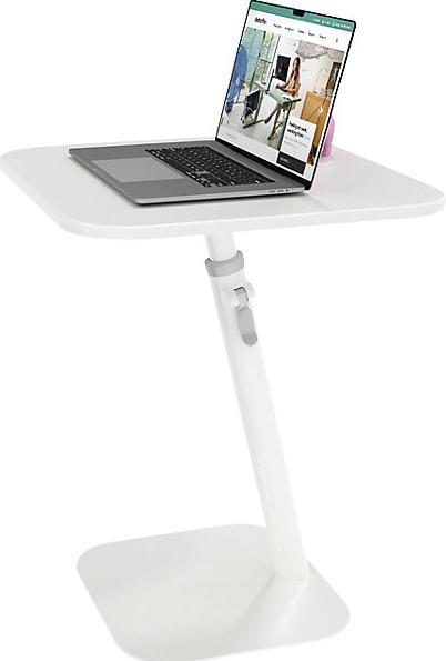 Image du produit Dataflex Table pour ordinateur portable Bento 550-755mm réglable en hauteur (45.450), blanc