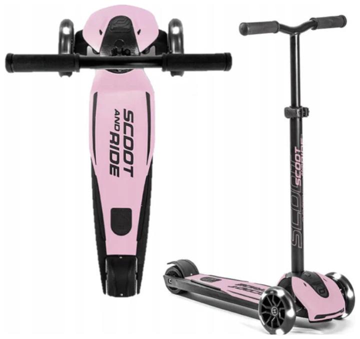 Actual product image Scoot and Ride Scoot & Ride Παιδικό Πατίνι Highwaykick 5 LED Τρίτροχο Για Ηλικίες 5+ Ετών Rose 00011