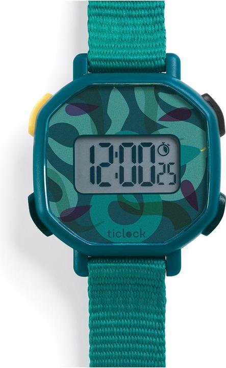 Immagine prodotto Djeco Orologio da polso digitale Serpenti verdi (Orologio digitale)