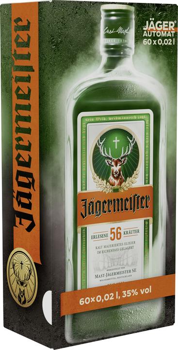 Produktbild Jägermeister Kräuterlikör (60 x 2 cl)