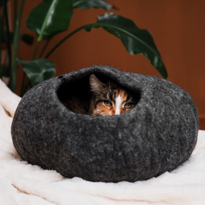 Immagine prodotto LucyBalu PEBBLE KatzenhÃ¶hle aus Filz (Gatto)