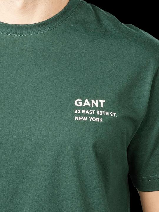 Immagine prodotto GANT Small Logo T-Shirt Short Sleeve Tartan Green (L)