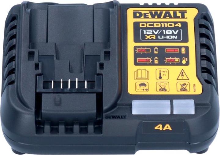 Productafbeelding DeWalt DCB 1104 M2 Accu Startset 12 V / 18 V 2x Accu 4.0 Ah + DCB 1104 Lader (18 V)