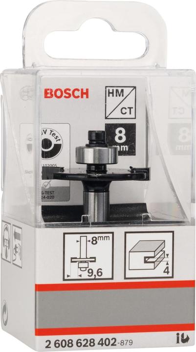 Produktbild Bosch Professional Zubehör Scheibennutfräser, 8 mm, D1 32 mm, L 4 mm, G 51 mm