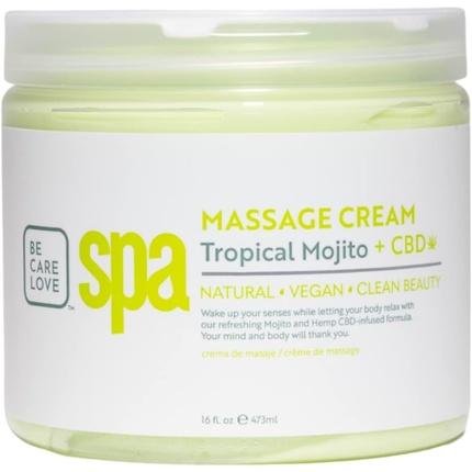 Actual product image Bcl Spa SPA Tropical Mojito Massage Cream 473ml (473 ml)