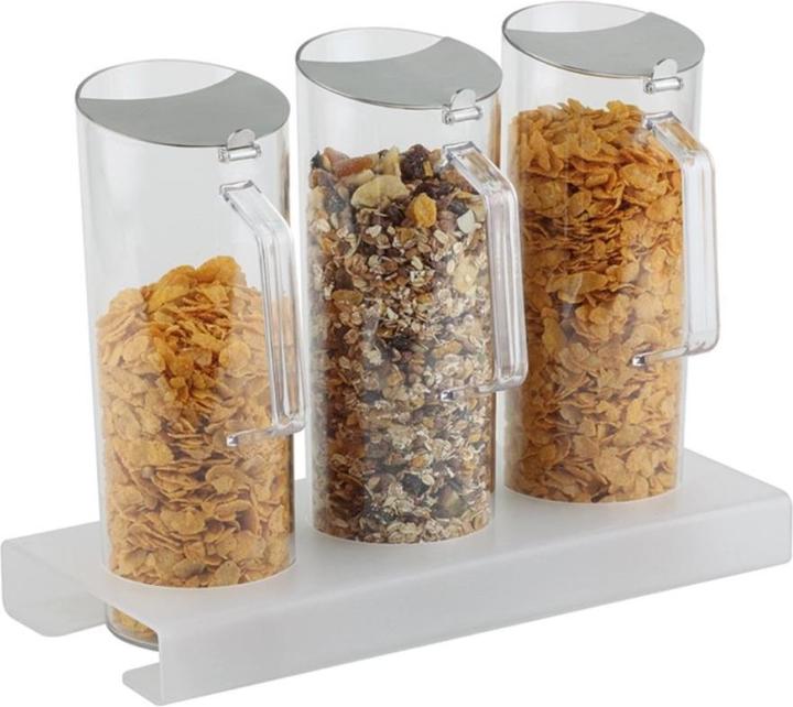 Image du produit APS Bar à céréales 4 pcs. 3 carafes à céréales, 1,5 Ltr.