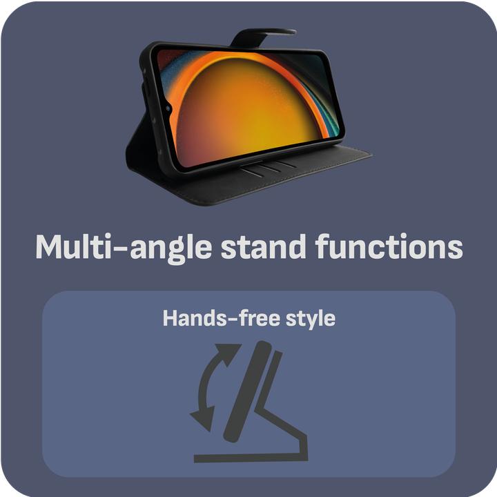 Produktbild Cazy Premium-Geldbörsen-Etui, Magnetisches Geldbörsen-Etui, Kartenfächer, Ständer (Samsung Galaxy Xcover 7)