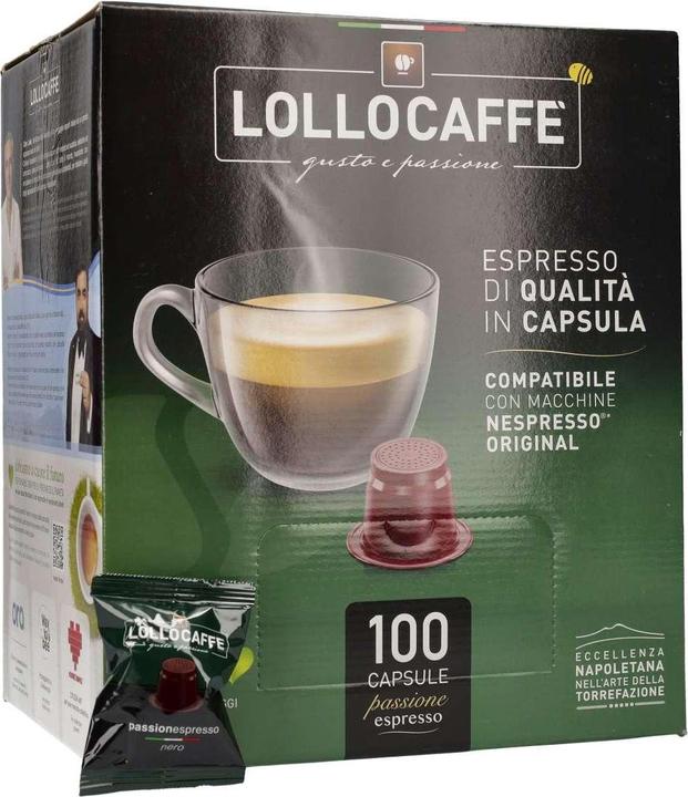 Produktbild Lollo Caffè Lollocaffè Nespresso Nera (100 x Port.)