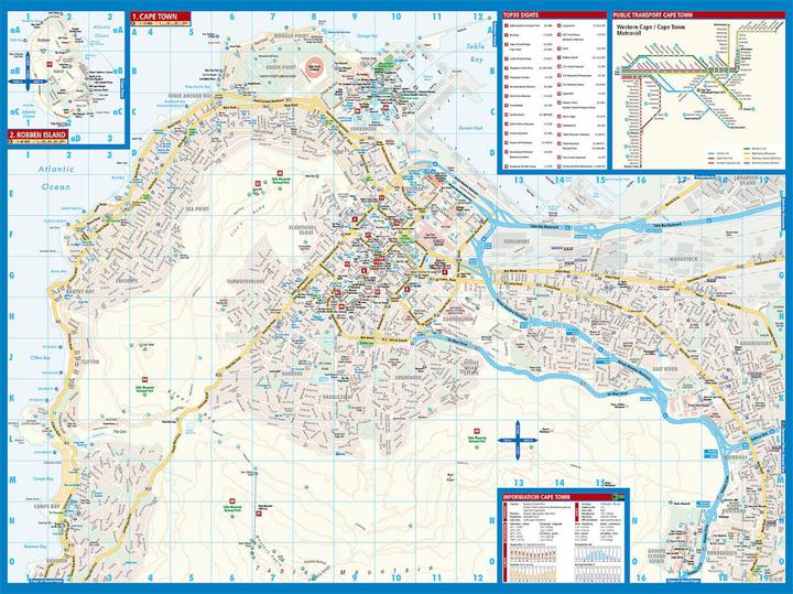 Produktbild Kapstadt / Cape Town 1 : 15 000