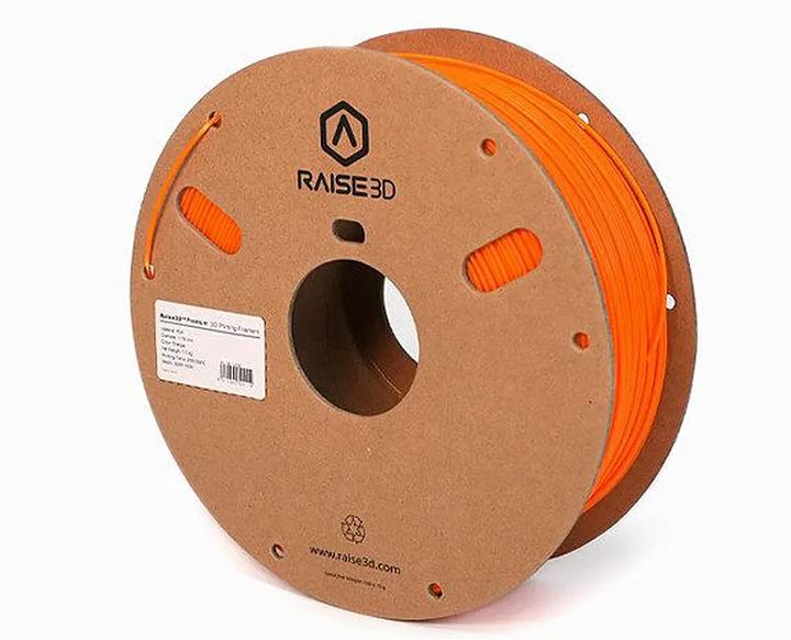 Actual product image Raise3D (S)5.11.00150 Premium Filament PLA 1.75 mm 1000 g Orange (PLA, 1.75 mm, 1000 g, Orange)