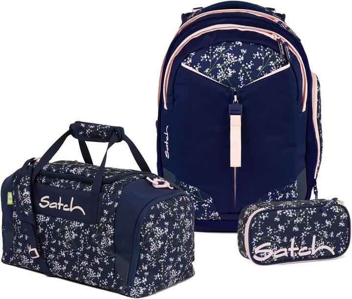 Satch Match Edition - 3-tlg. Schulrucksack-Set mit Sporttasche (30 l)