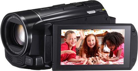 Actual product image Canon Legria HF M56, Full-HD Flash, 10x Zoom, 8GB, Black (2.07 Mpx, 10 x)