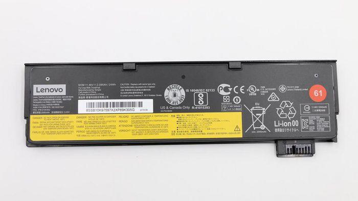 Actual product image Lenovo ThinkPad Battery 61 (6 Cells, 4400 mAh)