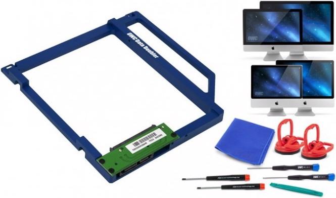 Produktbild OWC Data Doubler for iMac 2009-2011 Optical Bay Hard Drive / SSD Mounting Solution