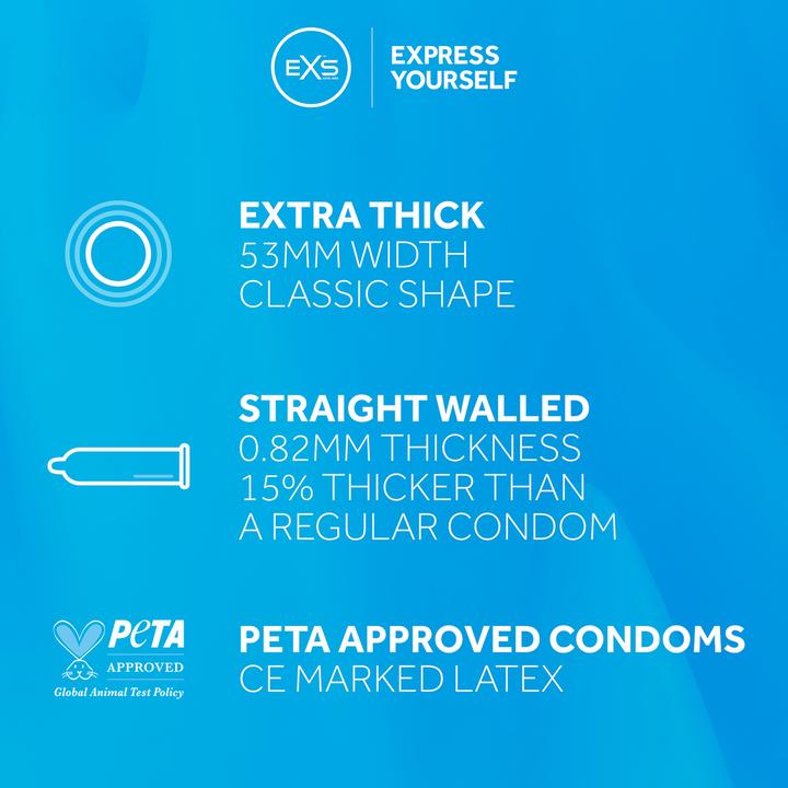 Actual product image EXS Extra Thick (100 pcs.)