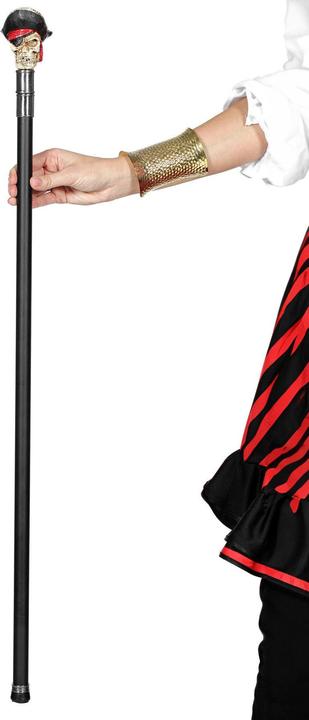 Actual product image Metamorph Gehstock Piratenschädel